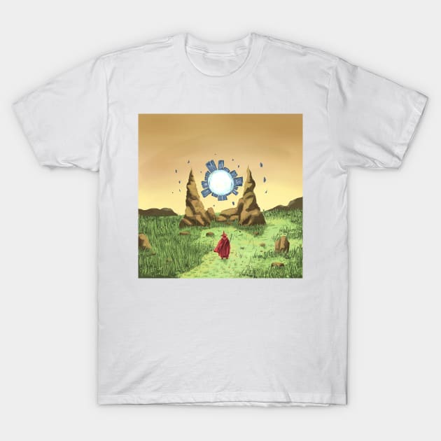 Portal of another world T-Shirt by Lumintu Merch